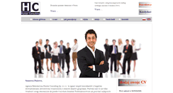Desktop Screenshot of hunterconsulting.pl